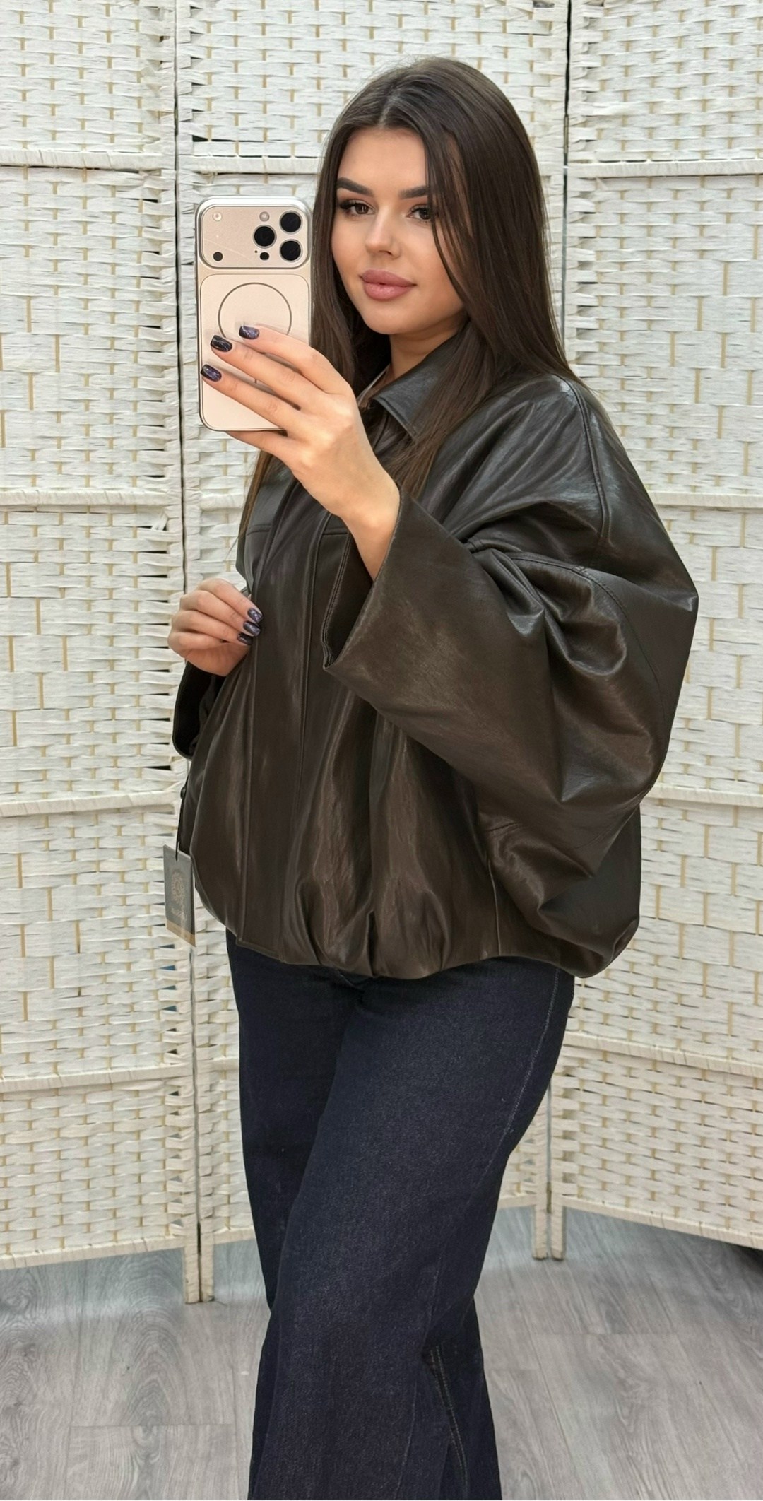 куртка бомбер,куртка бомбер из экокожи emberens,кожаная куртка,кожаный бомбер,женская кожаная куртка