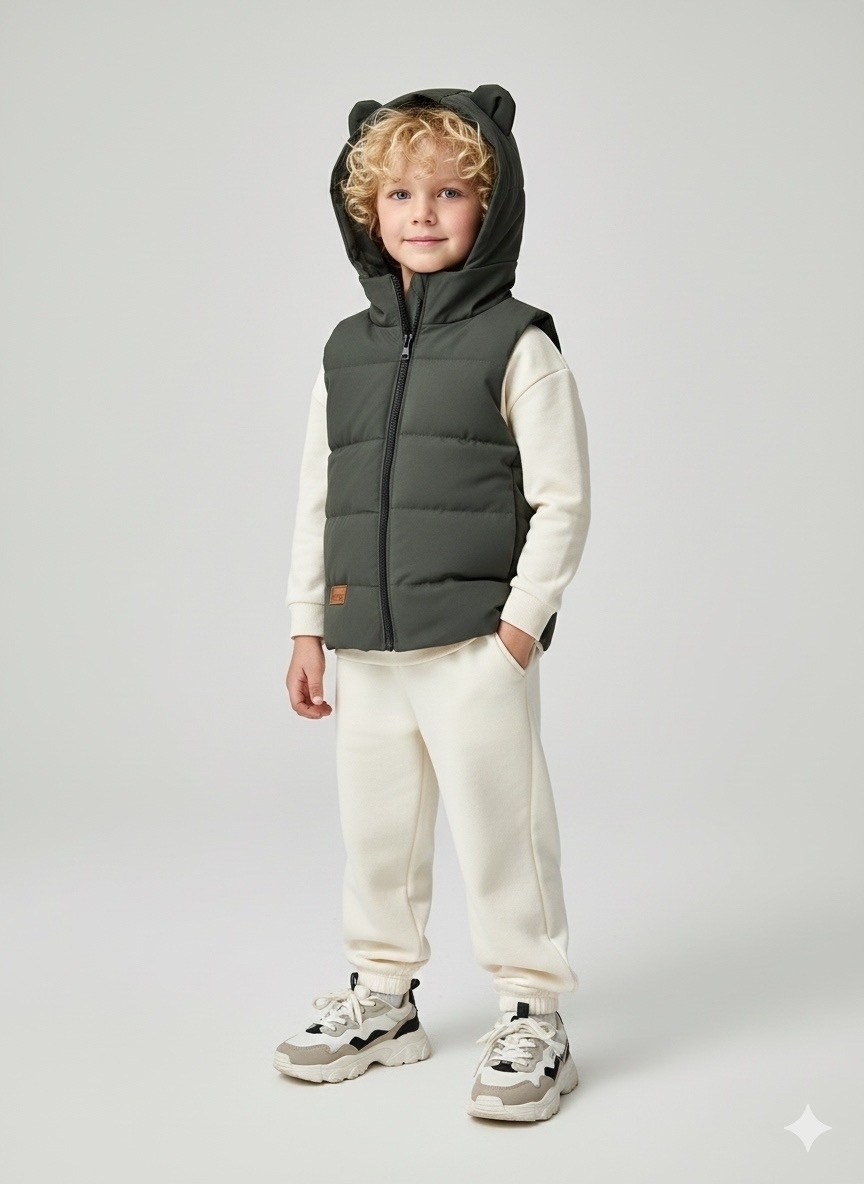 жилет детский,жилетка детская,жилет для малыша,жилет утепленная,жилет детский утепленный