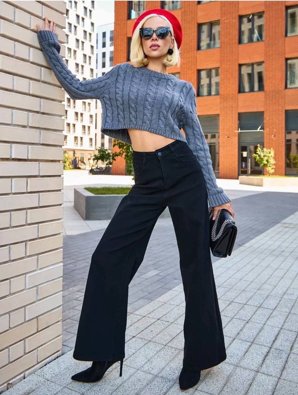 модные стильные,джинсы трубы женские с высокой посадкой,брюки широкие,джинсы брюки