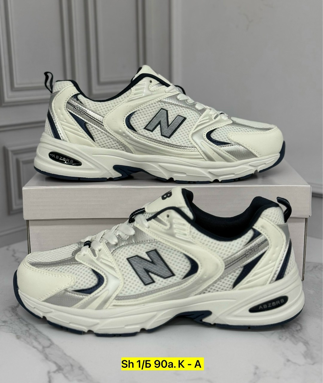 кроссовки new balance 530,кроссовки new balance,,new balance 530 white silver navy,кроссовки new balance 530 белые