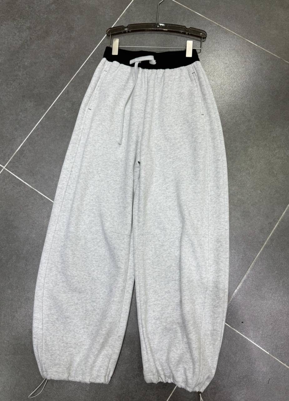 широкие брюки,широкие штаны,повседневные серые женские спортивные брюки deeptown,спортивные штаны,серые брюки