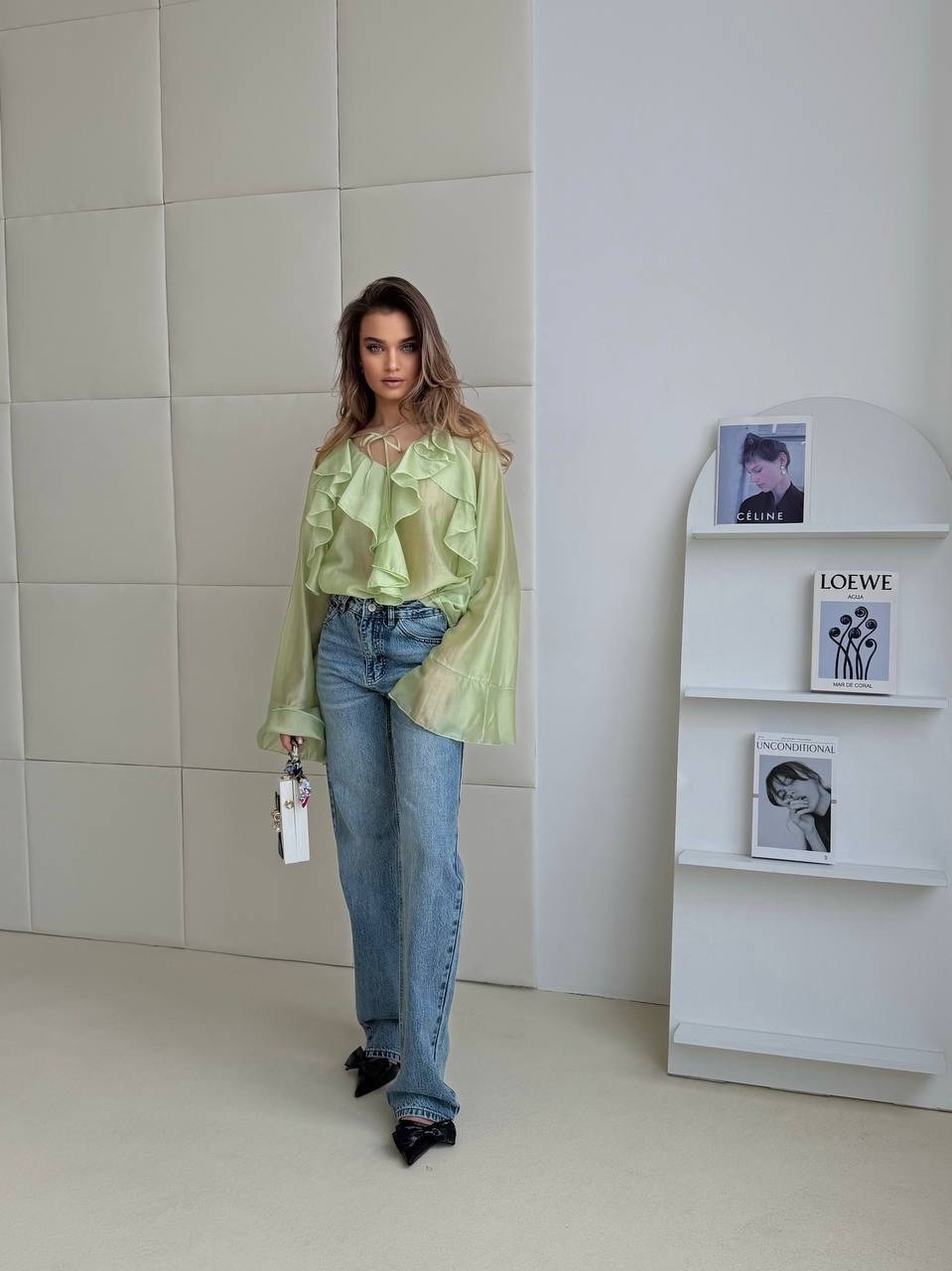 блузка стильная,блузка с оборками,элегантная блузка,женская блуза,блузка