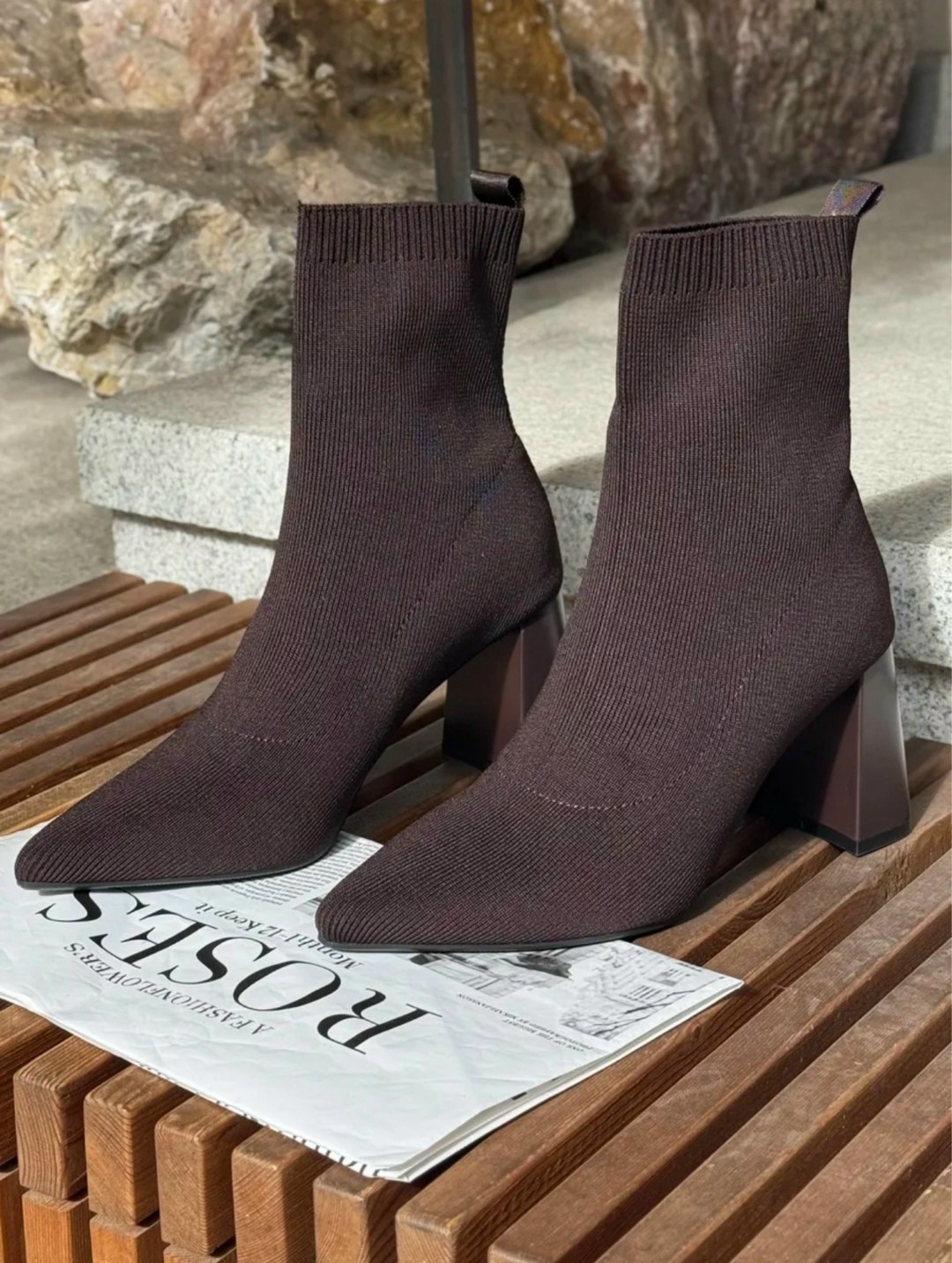 женские ботильоны,ботильоны текстильные демисезонные на каблуке ganza shop,модные ботильоны,ботильоны текстиль,ботильоны на каблуке