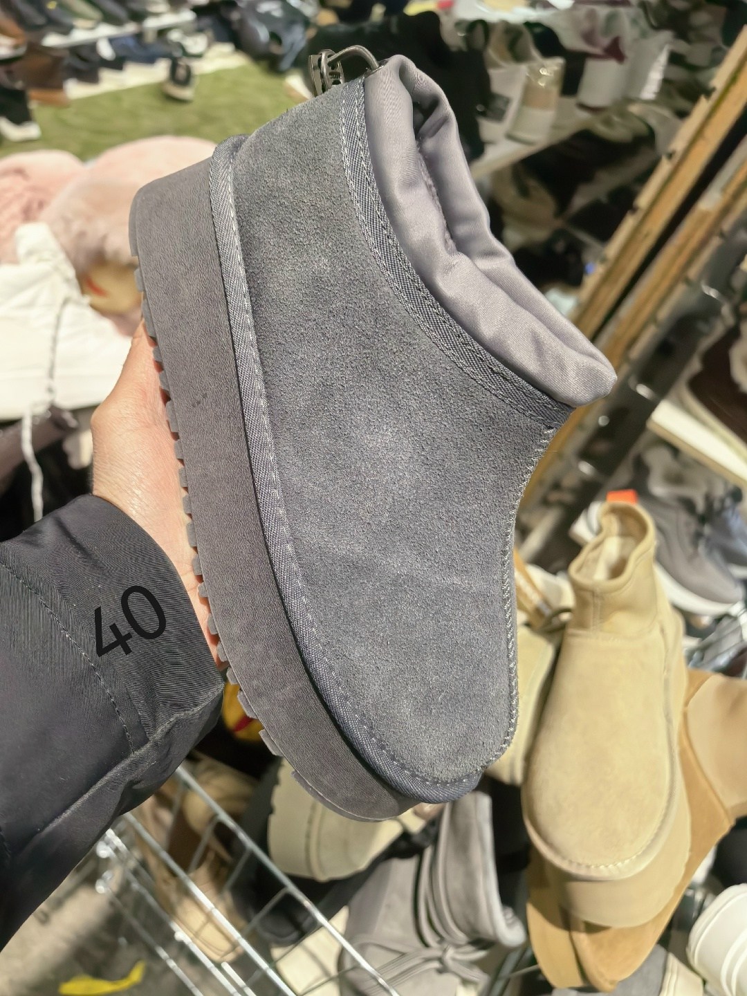 женские угги,угги короткие зимние ботинки на платформе,,угги,зимняя  женская