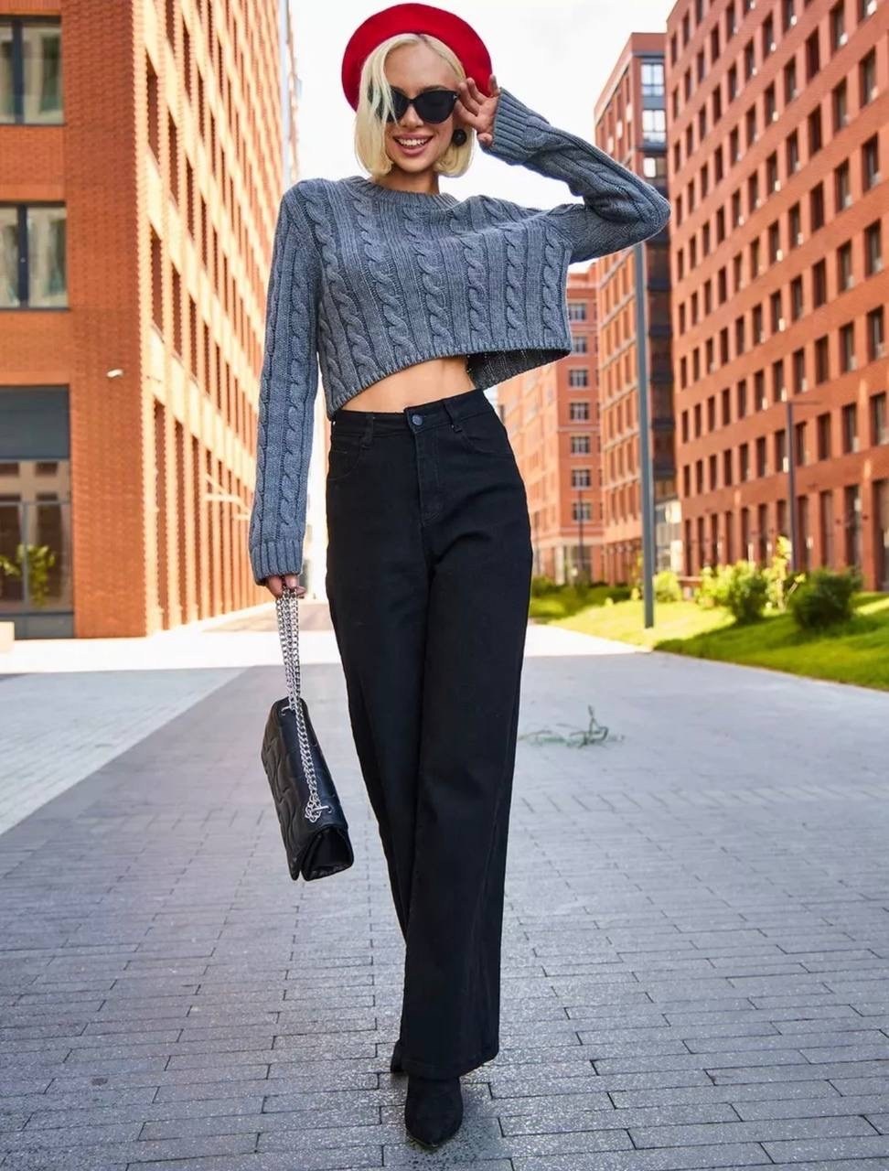 модные стильные,джинсы трубы женские с высокой посадкой,брюки широкие,джинсы брюки