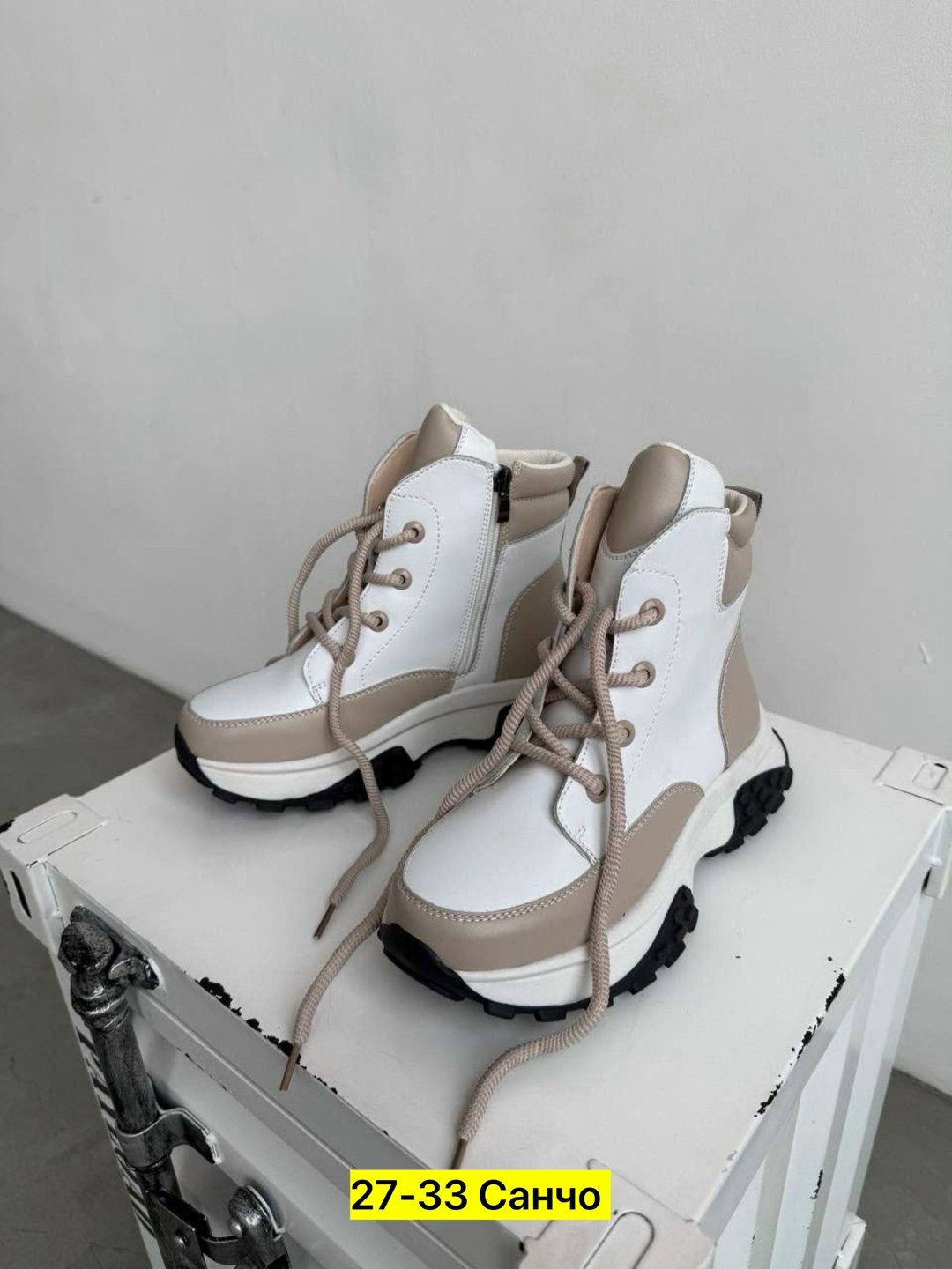 ботинки женские,, женская зимняя, женская,ботинки бежевый