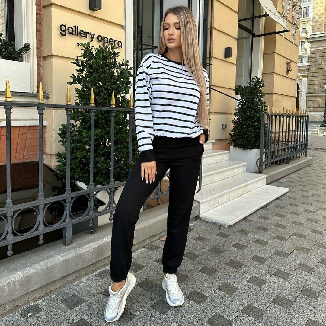 комплект свитшот полоска,джемпер в полоску,кофта в полоску,женская кофта,костюм женский двухнитка