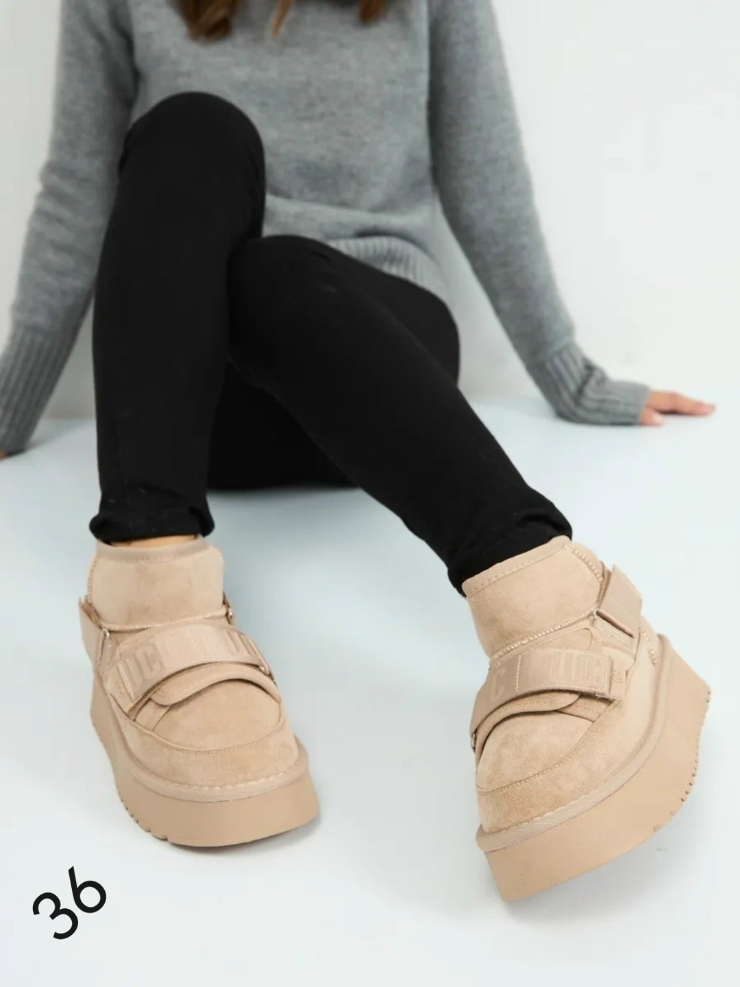 женские угги,угги короткие зимние ботинки на платформе,,угги,зимняя  женская