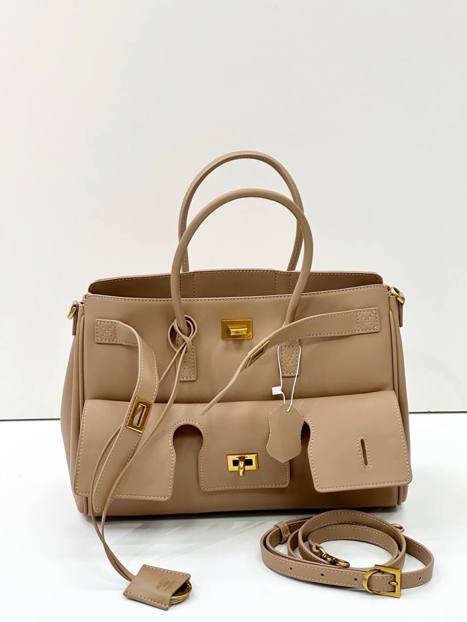 женская сумка из натуральной замши и кожи от balenciaga,сумка balenciaga bel air женская замшевая vera pelle,сумка женская,женская замшевая сумка balenciaga коричневая с кожаными вставками,сумка из на