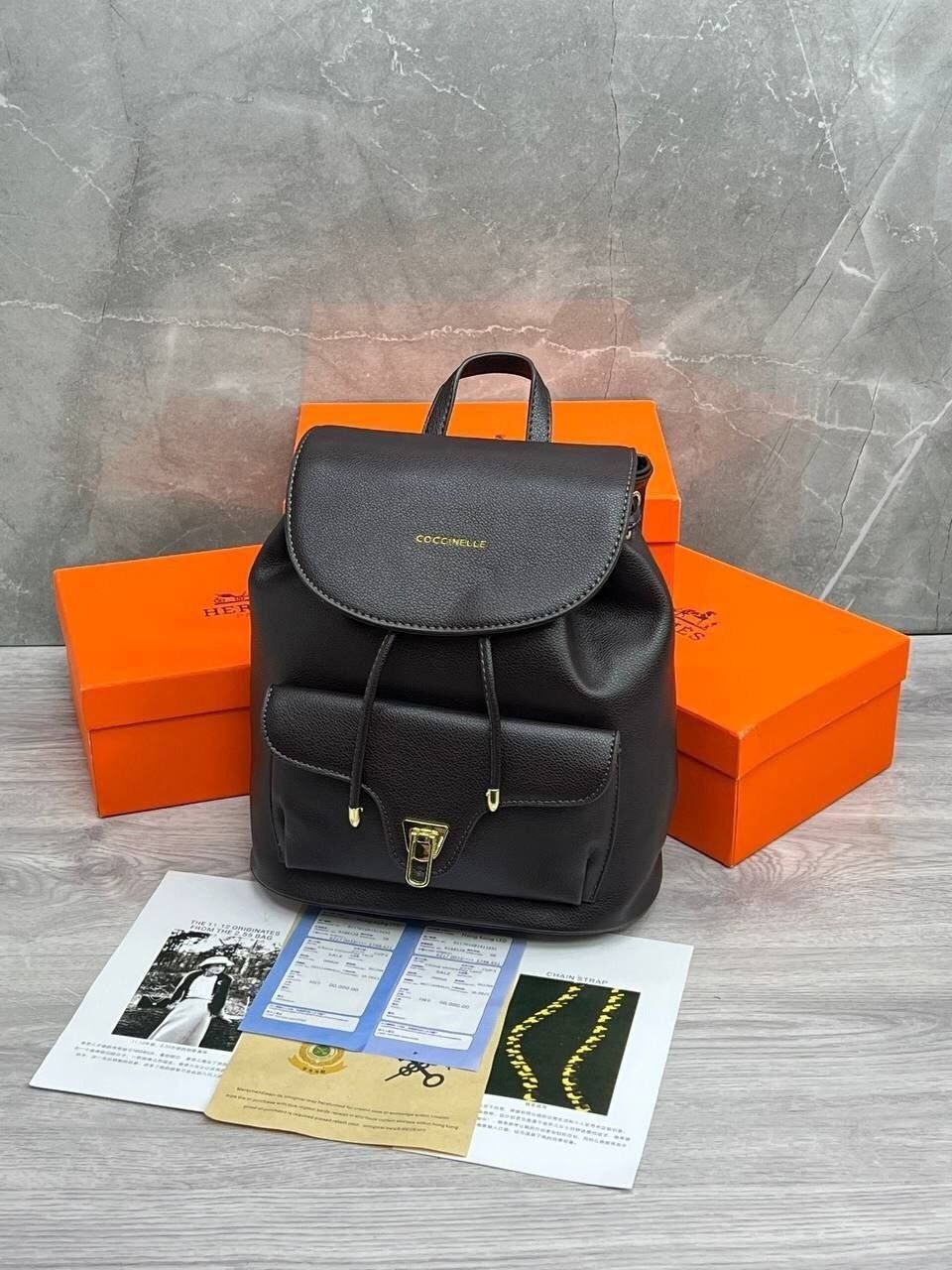 женские рюкзаки,рюкзак coccinelle,рюкзак,рюкзаки рюкзаки,рюкзак кожаный