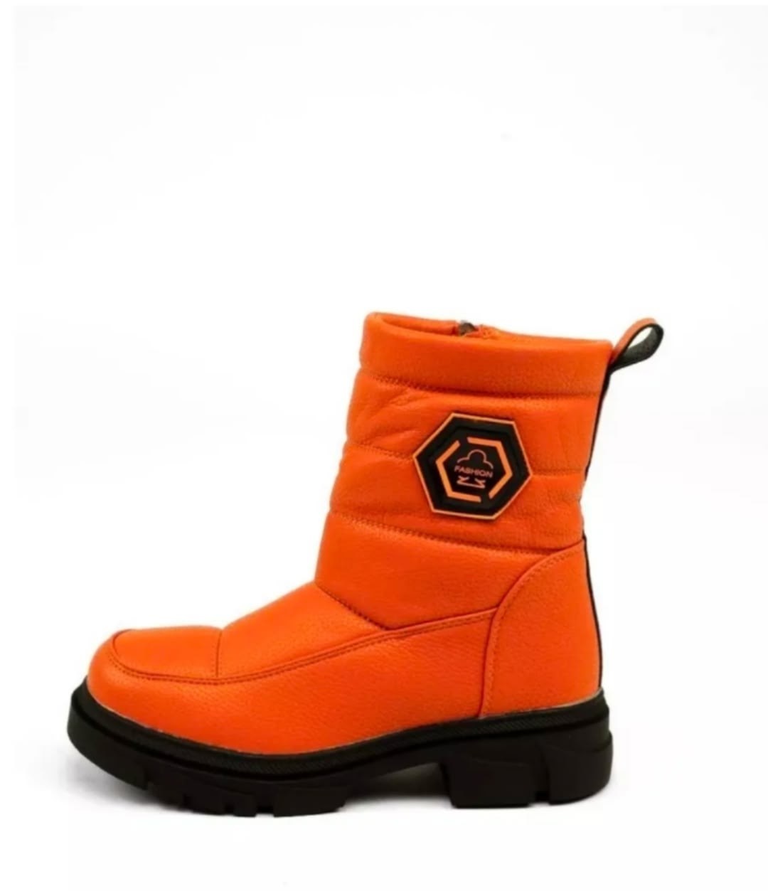 ,эконика оранжевые дутики,сапоги дутики,дутики женские,оранжевые дутики