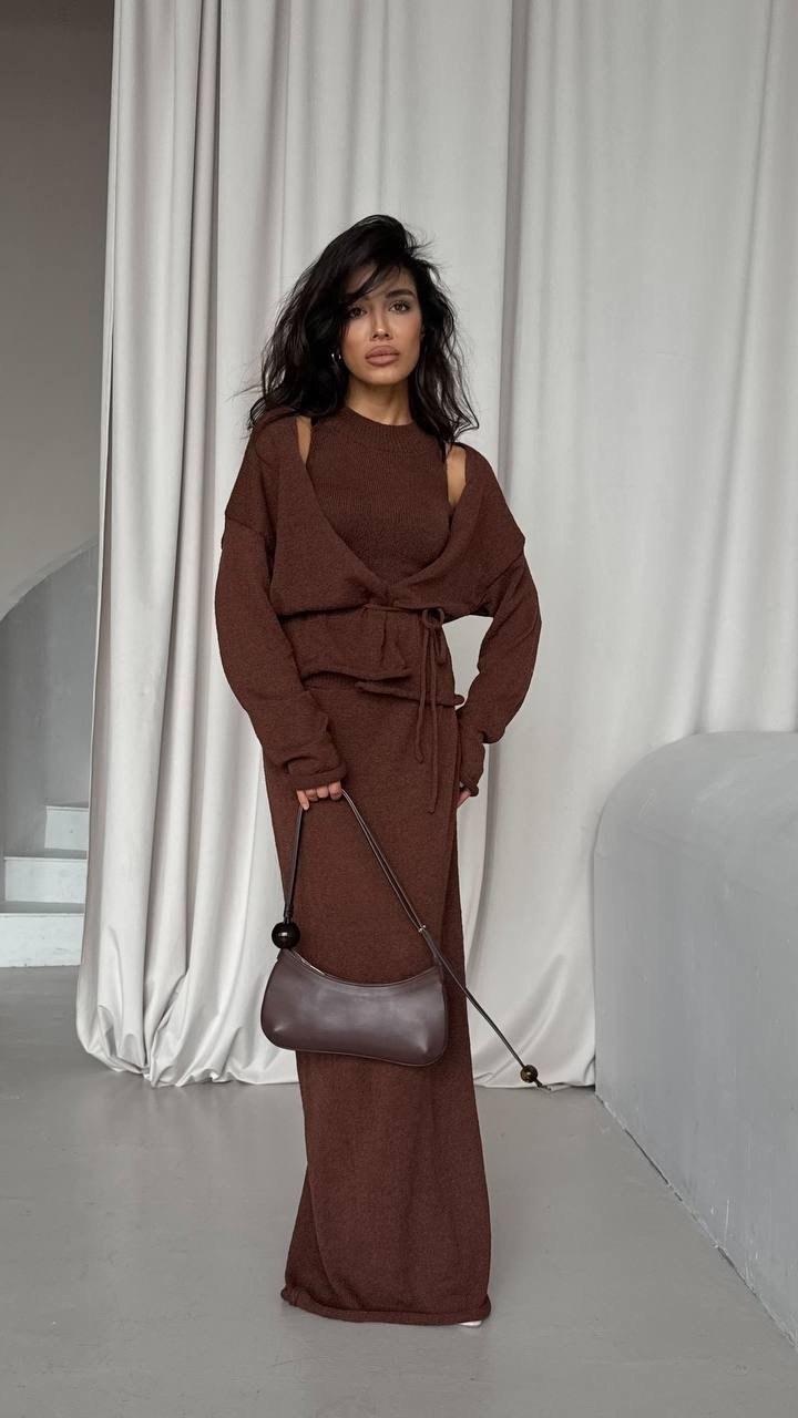 костюм классический,костюм повседневный,костюм с юбкой,женский костюм,теплый вязаный костюм с юбкой