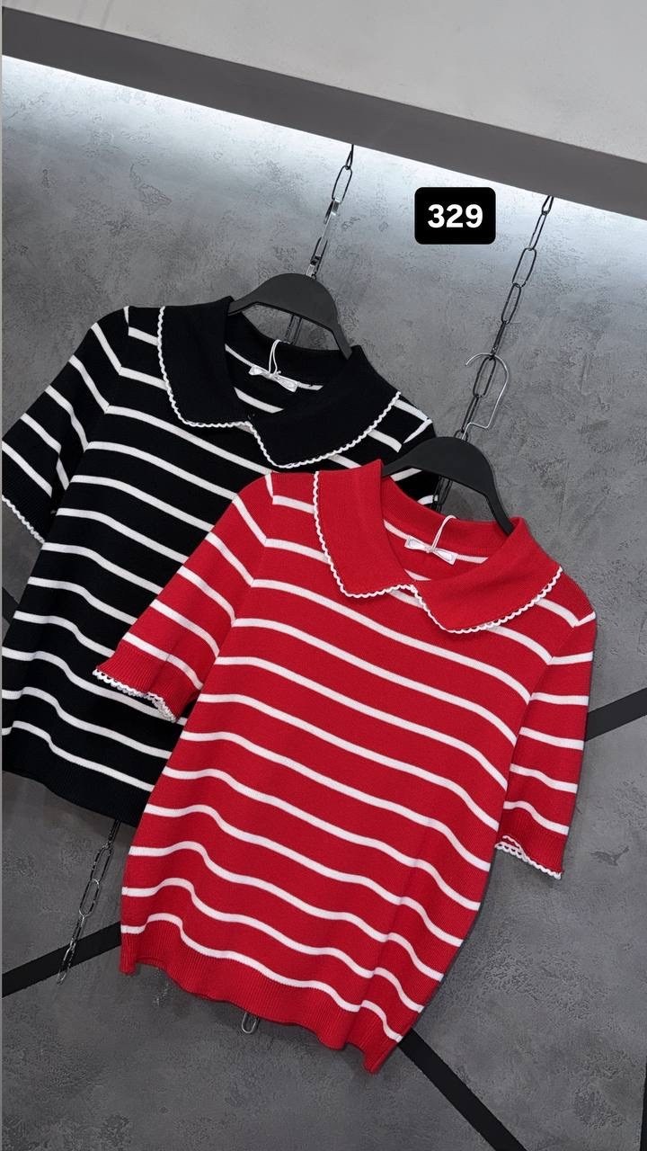 кофточка в полоску,кофта,кофточка,футболки с воротником,женская футболка-поло с короткими рукавами в полоску