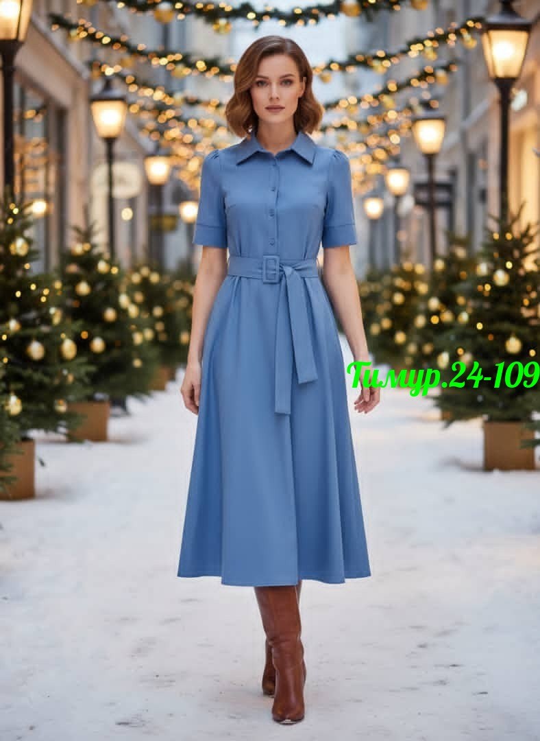 платье женская,платье 1001dress хлопок повседневное миди голубой,платье голубое,платье,платье 1001dress хлопок повседневное классическое миди голубой