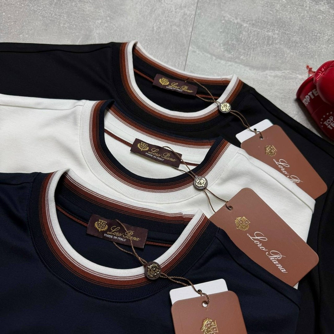 мужская футболка,футболки для мужчин,футболка loro piana,мужская футболка белая,футболка