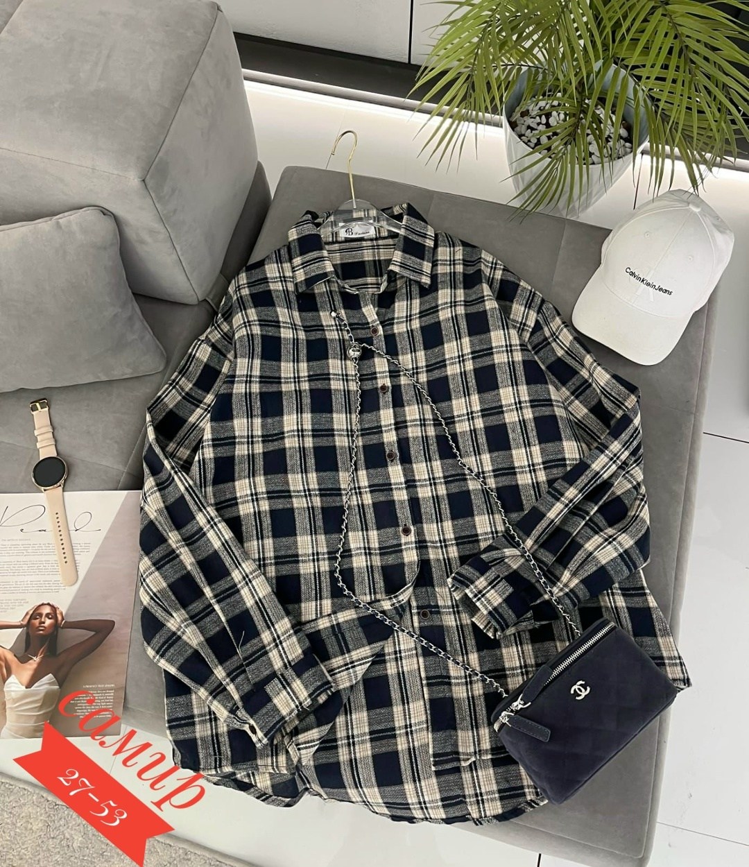 рубашка женская оверсайз в клетку,рубашка в клетку,рубашка в клетку с майкой beststyle,рубашка женская,рубашка оверсайз