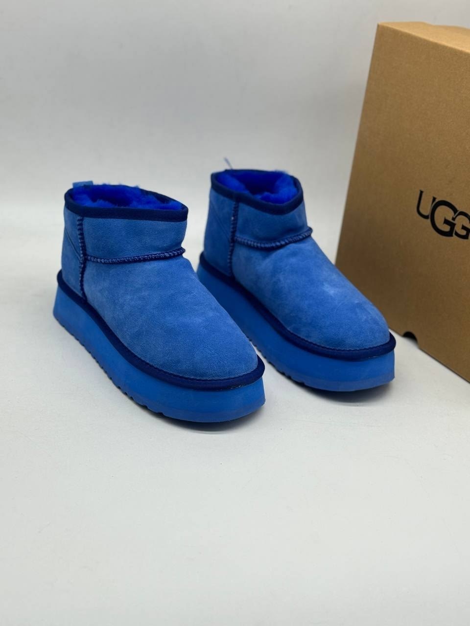 мужские угги ugg classic mini зимние синие,угги женские,,угги,женские зимние угги