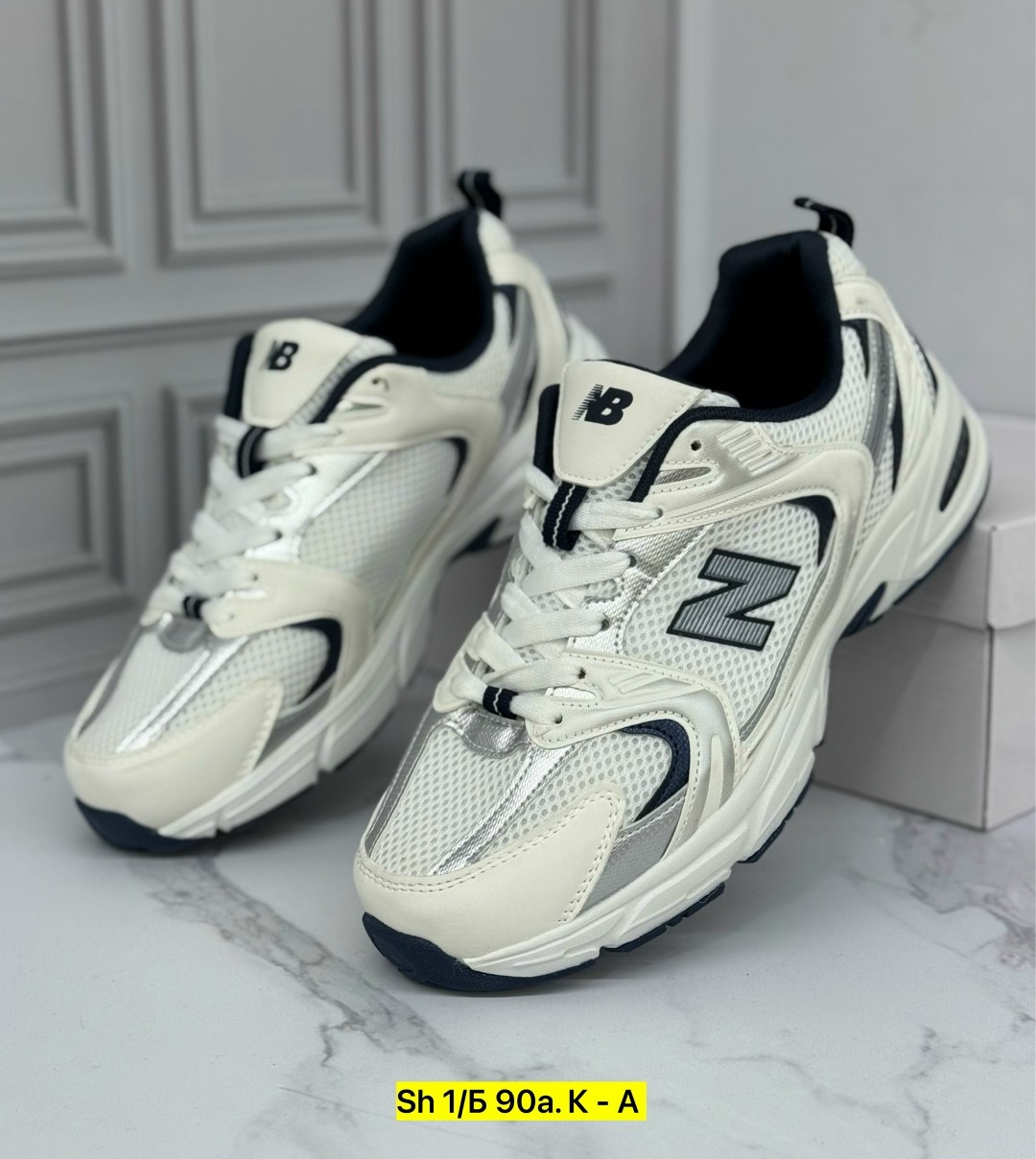 кроссовки new balance 530,кроссовки new balance,,new balance 530 white silver navy,кроссовки new balance 530 белые