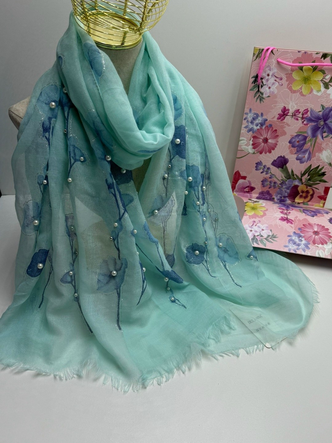 палантин женский,шарф женские,шарф с цветами,палантин,шарф шарфы