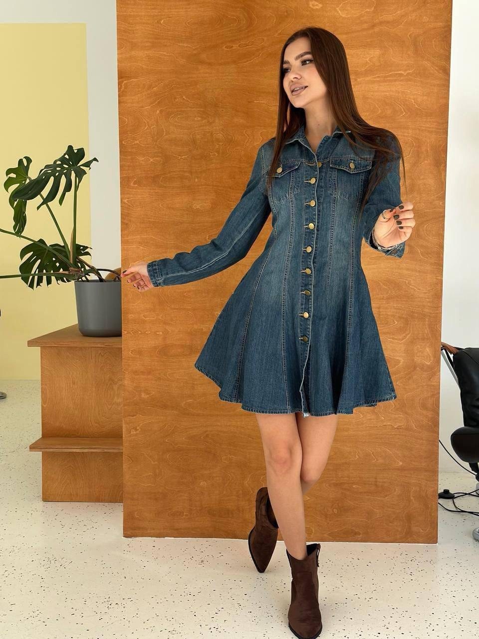 джинсовое платье,женское джинсовое платье,джинсовая рубашка платье,женское джинсовое платье с длинными рукавами,джинсовое платье весеннее