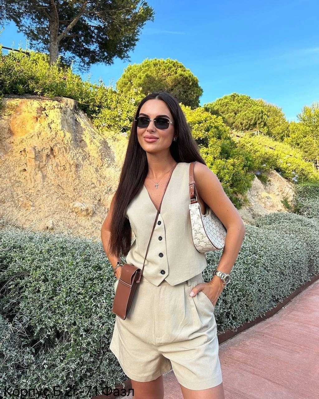 костюм с шортами женский летний,костюм шорты и жилет,костюм с шортами и жилеткой,костюм летний льняной с шортами и жилеткой,костюм с шортами женский