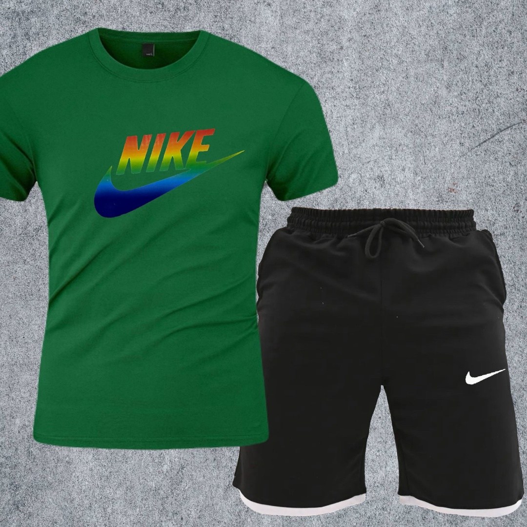 комплект одежды nike,мужские спортивные комплект,спортивный костюм мужской футболка шорты,комплект одежды