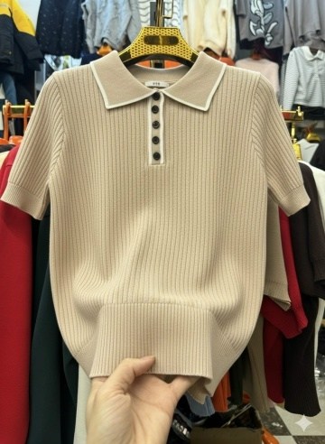 вязаная футболка,свитер поло,трикотажные футболки,летние футболки,свитер с воротником поло