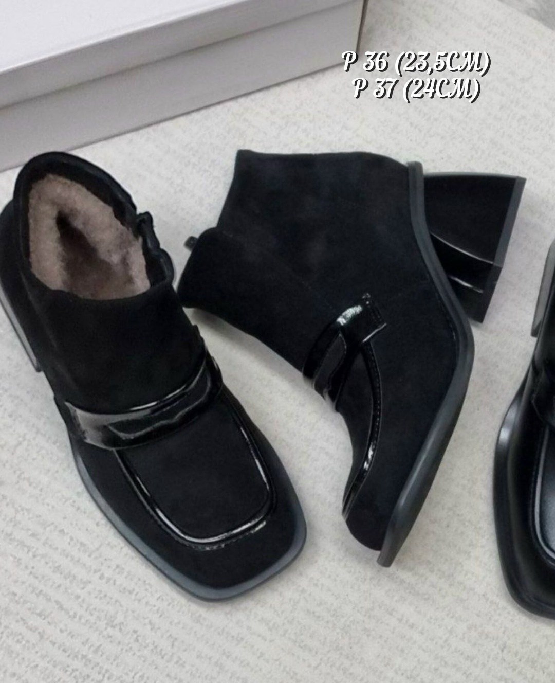 ботинки зимние  с мехом elena&best 305858930,ботинки женские зима,ботинки зимние  с мехом elena&best цвет черный,зимние женские ботинки,ботинки женские