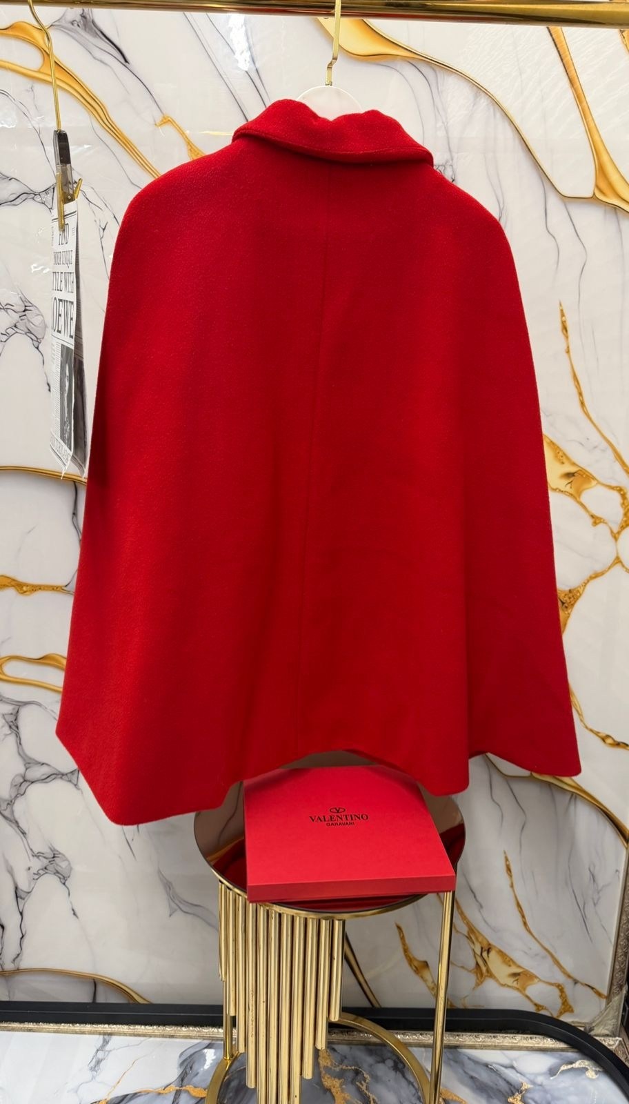 красное пальто,кейп пальто с воротником красный,модное пальто,пальто накидка