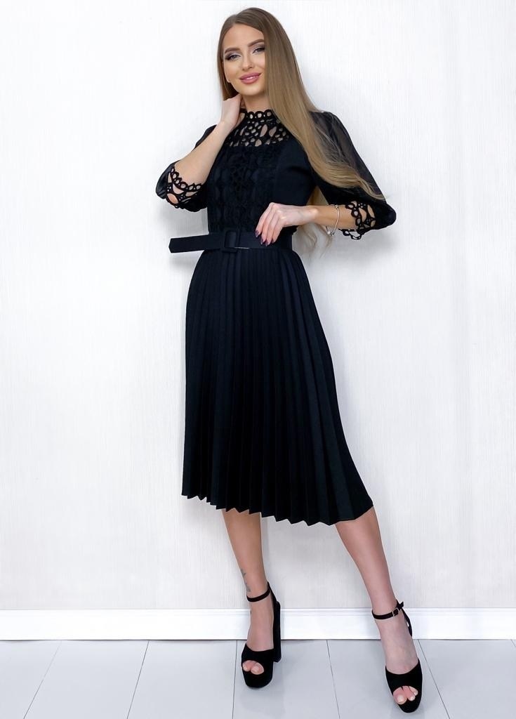 платье креп,,платье,платье с поясом,кружевное платье