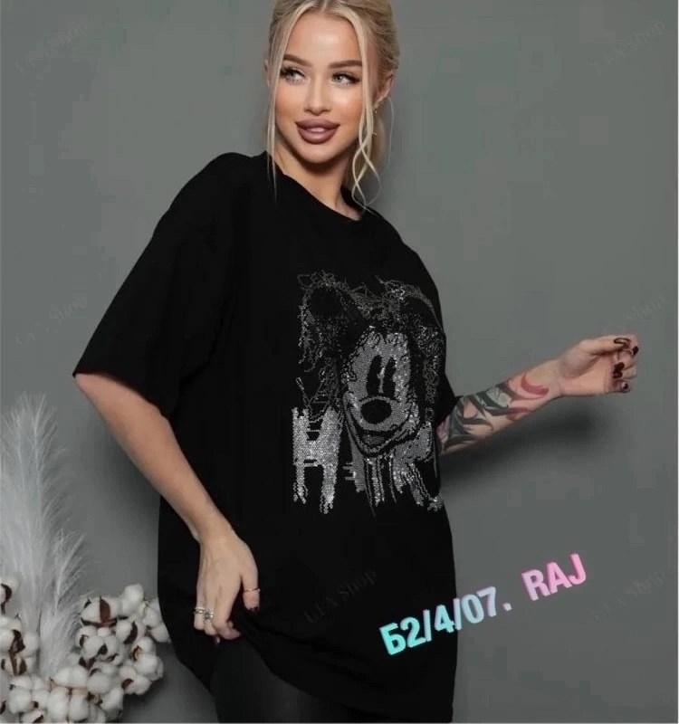 футболки женская,футболка оверсайз со стразам,футболки оверсайз с принтами,футболка женская оверсайз со стразами,женская футболка оверсайз