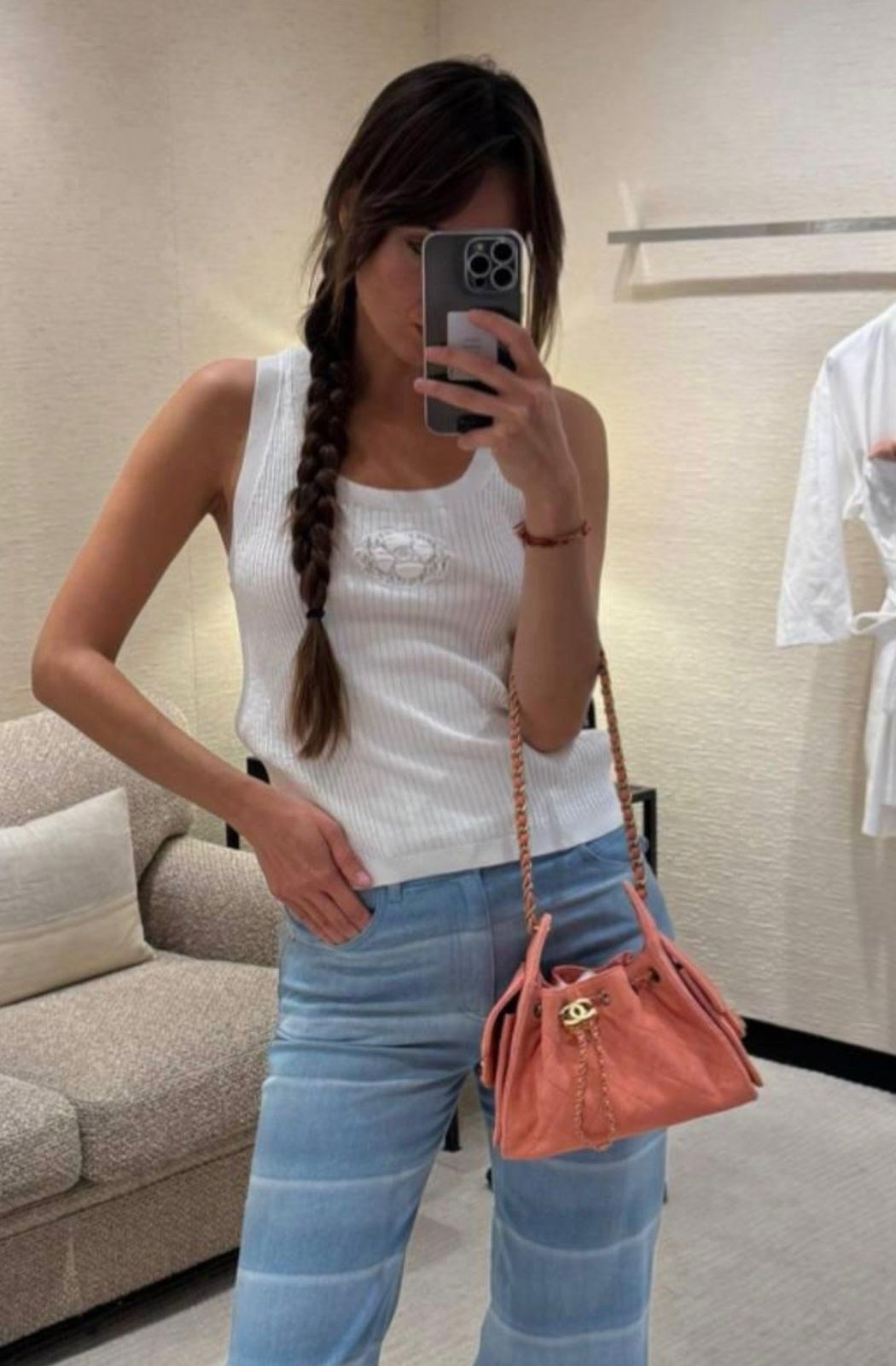 женская майка,брендовые вещи,стильная майка,брендовые женские