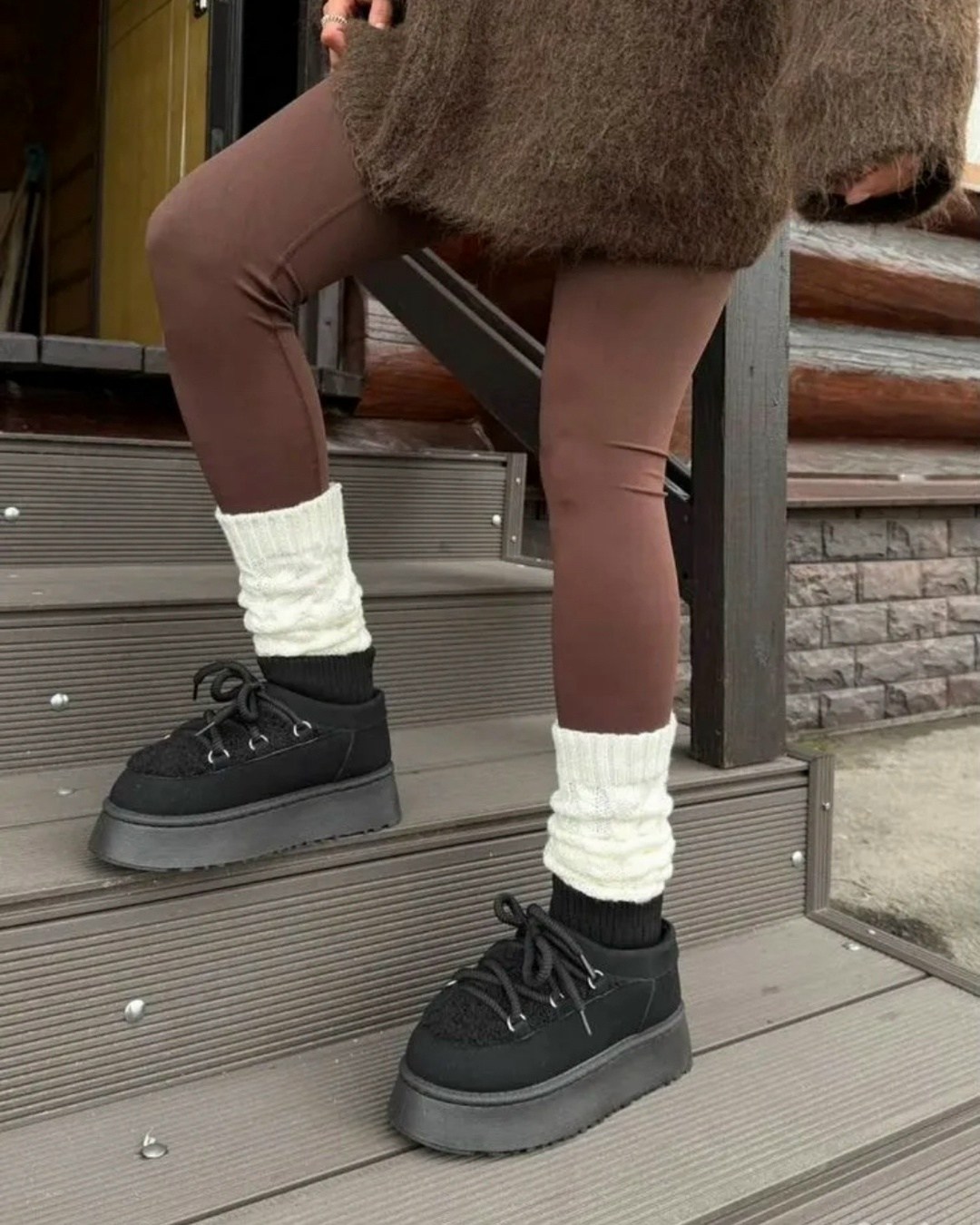 угги женские,,угги зимние на платформе,зимняя женская , женская угги зимние на платформе луноходы