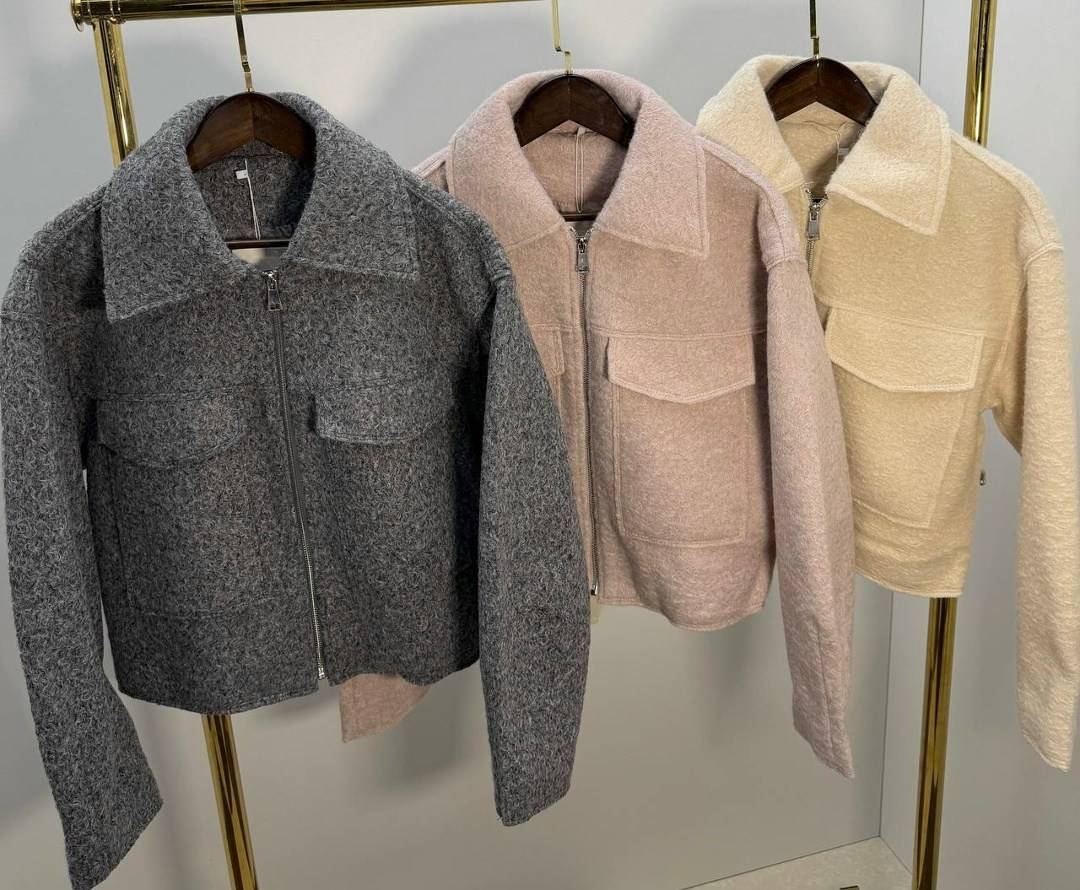 укороченная куртка из твида для женщин,модные стили,куртка бомбер,куртка полупальто на молнии демисезон xs-s,женская куртка