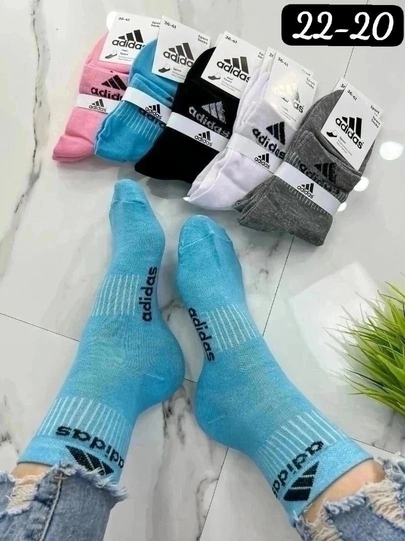 носки женские,носки женские 10 пар,носки адидас,носки женские брендовые,носки женские adidas