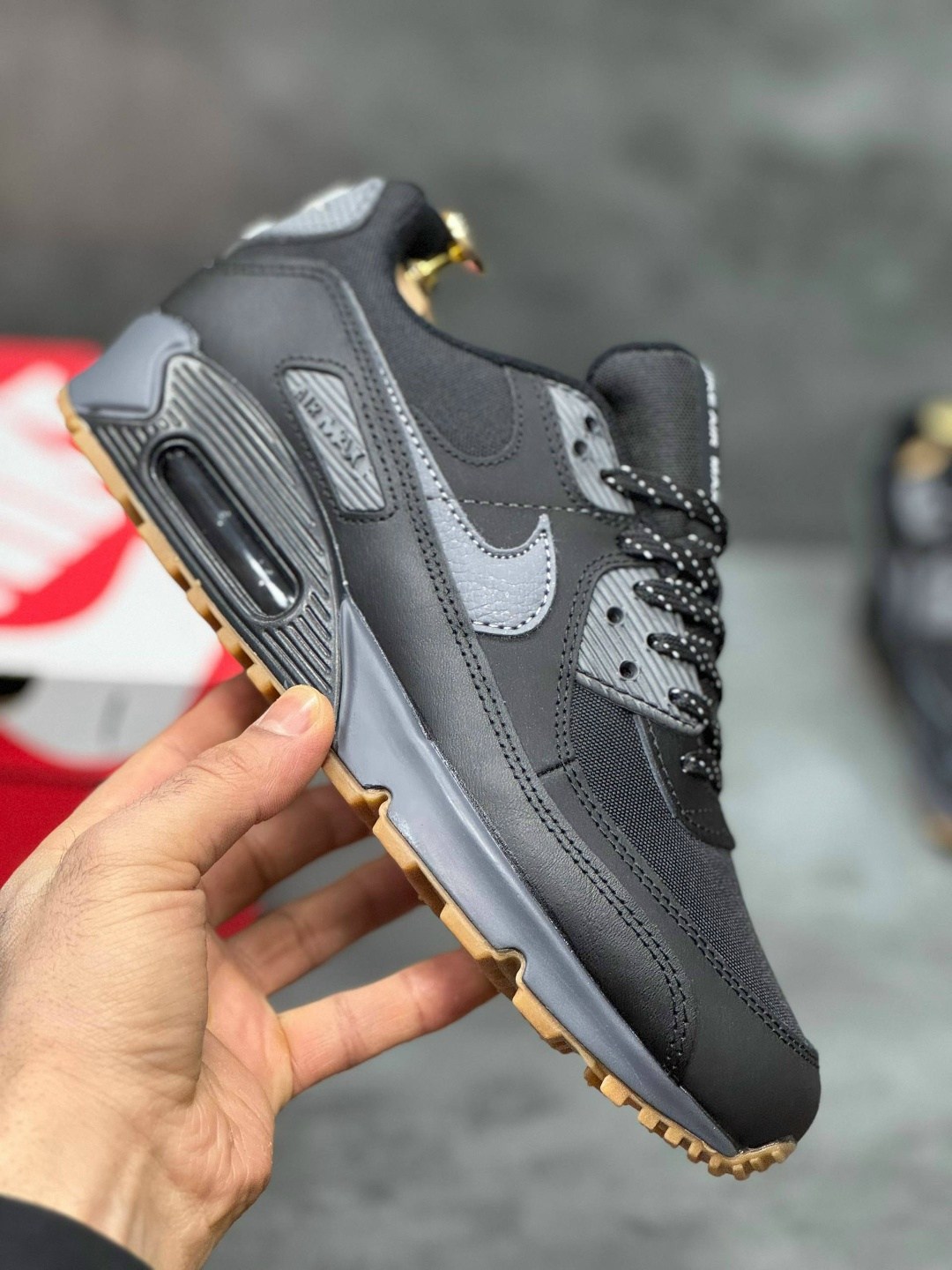 кроссовки nike air max 90,кроссовки nike air max 90 anthracite dark grey,кроссовки,кроссовки nike air max 90 мужские,кроссовки nike air max зимние