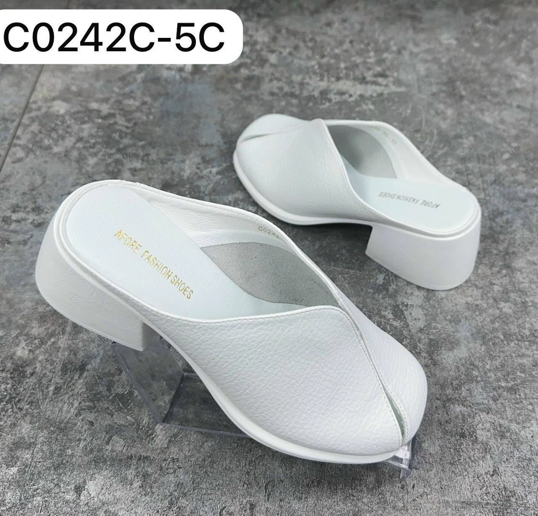 ,шлепанцы женские,мюли кожаные,шлепки на каблуке,шлепки женские