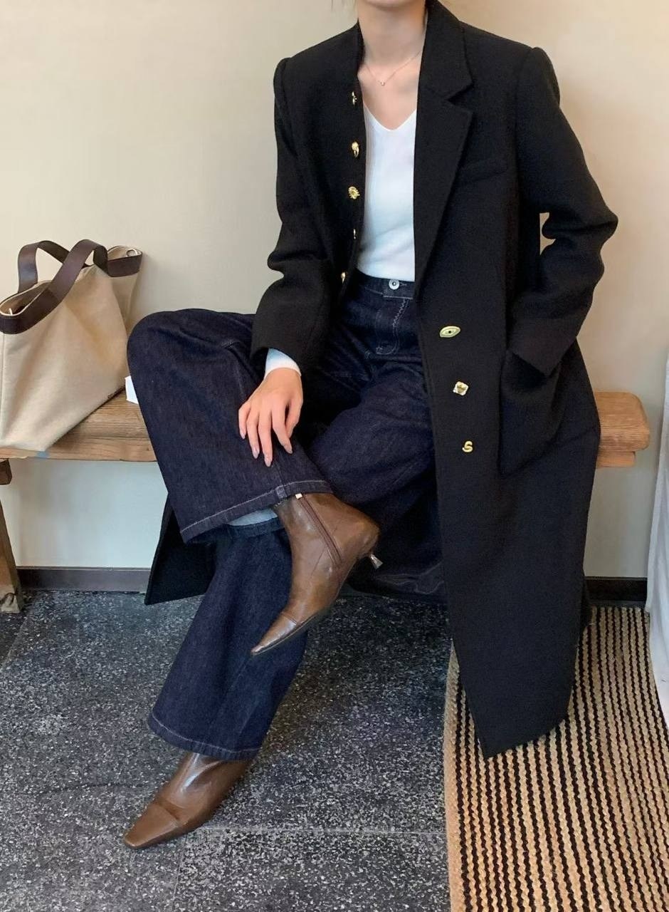 шерстяное пальто,пальто кашемир,пальто женские,пальто женское корейский стиль,длинное пальто женское