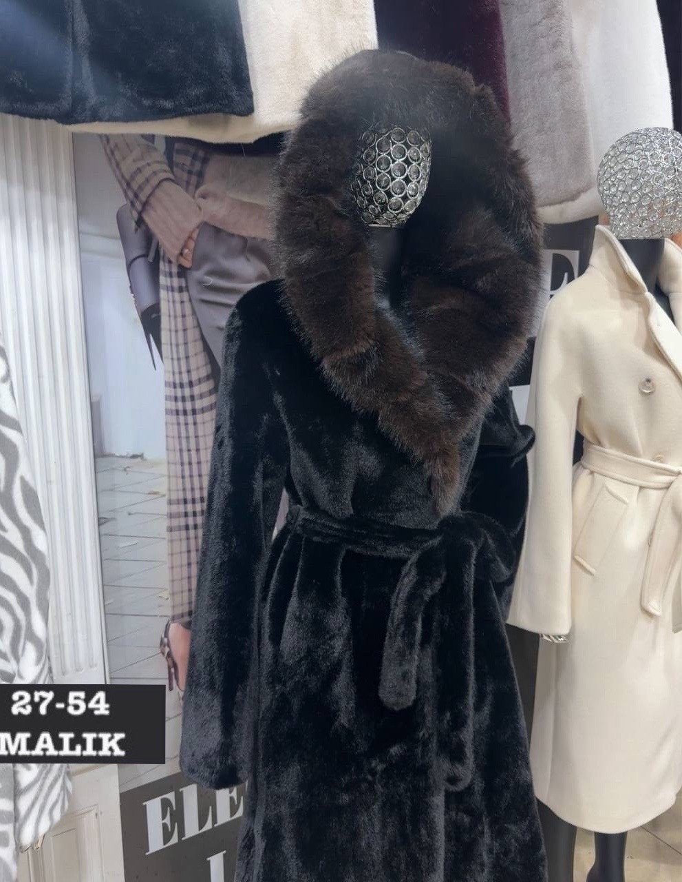норковая шуба,удлинённая шуба из экомеха,шуба,шуба норковая с капюшоном,шуба из эко меха под норку
