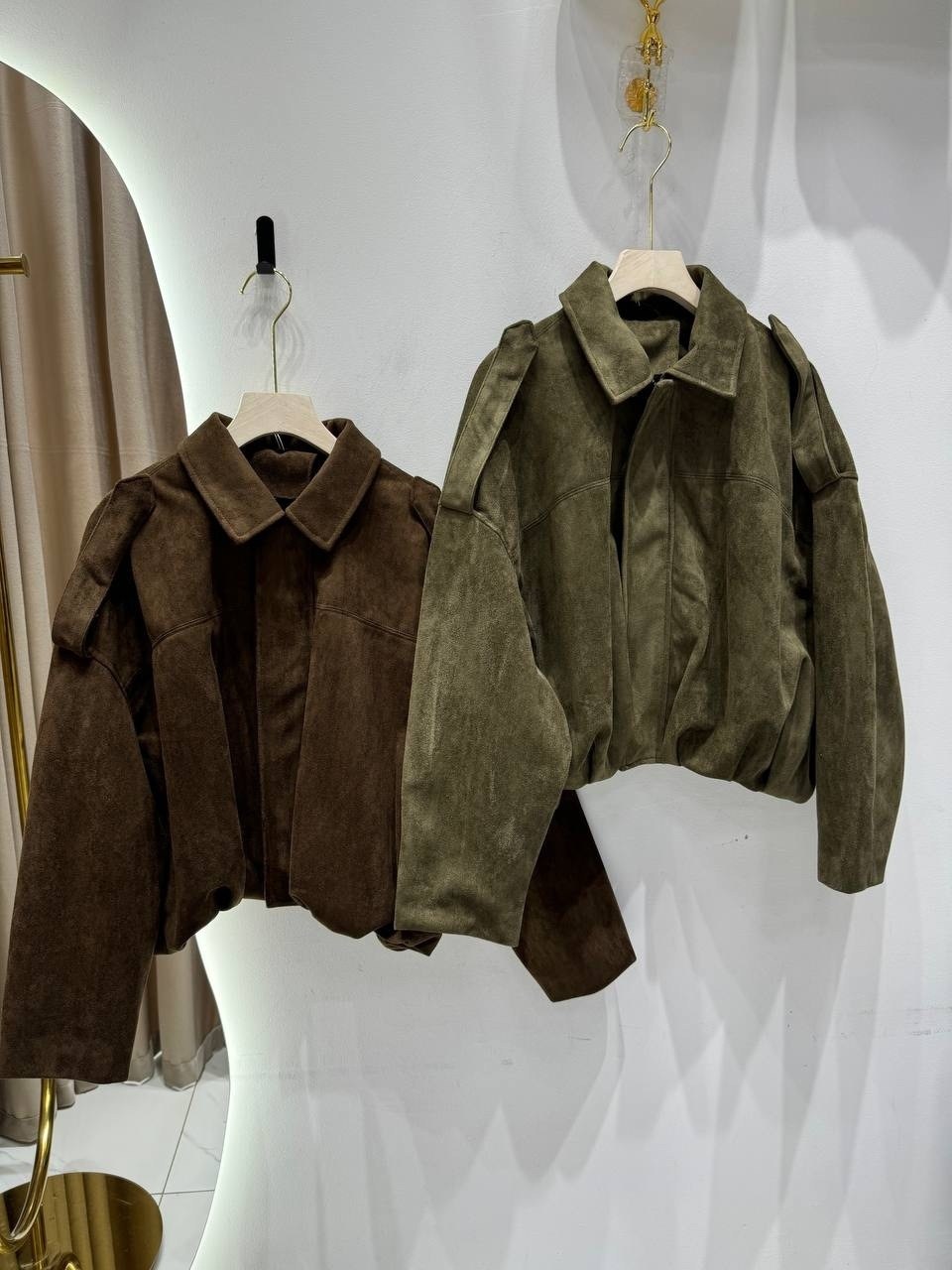 куртка бомбер,куртка замшевая бомбер оверсайз lancy,куртка бомбер оверсайз из замши m.wish 453276404,куртка повседневная,куртка бомбер женская оверсайз