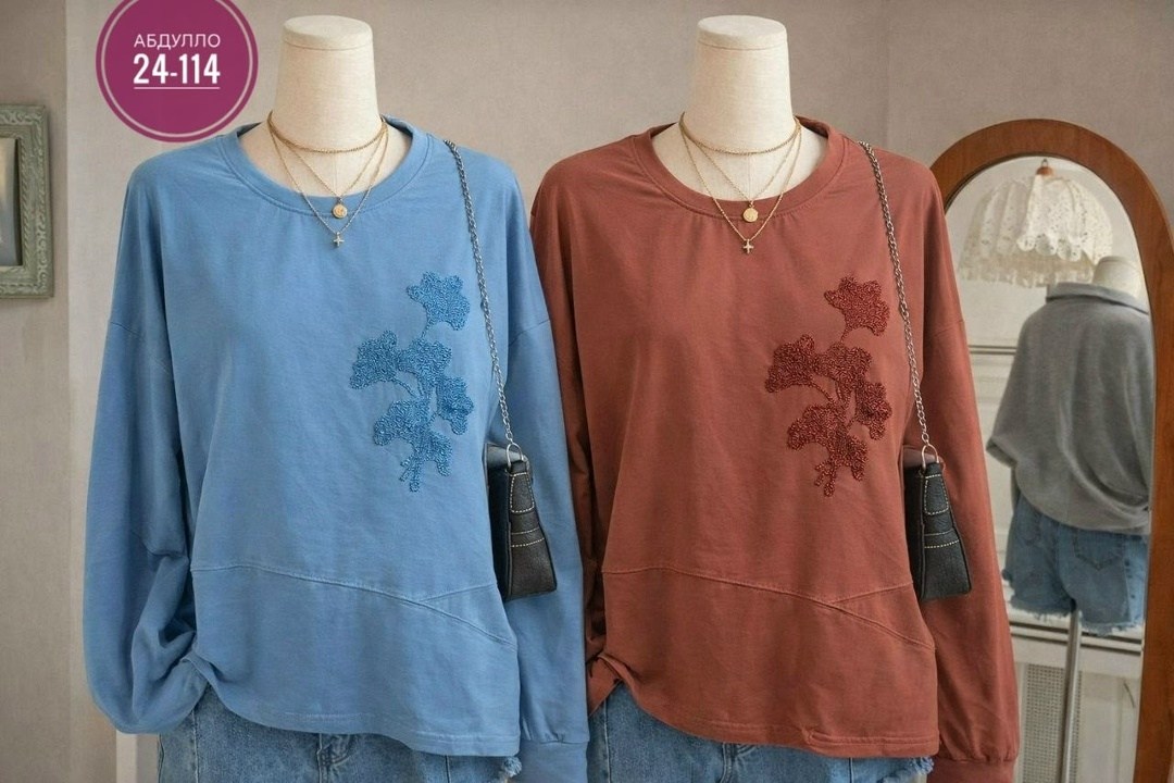 повседневный свитшот,женский свитшот,толстовка модная,женский повседневный свитшот с круглым вырезом и вышивкой в китайском стиле,свитшот
