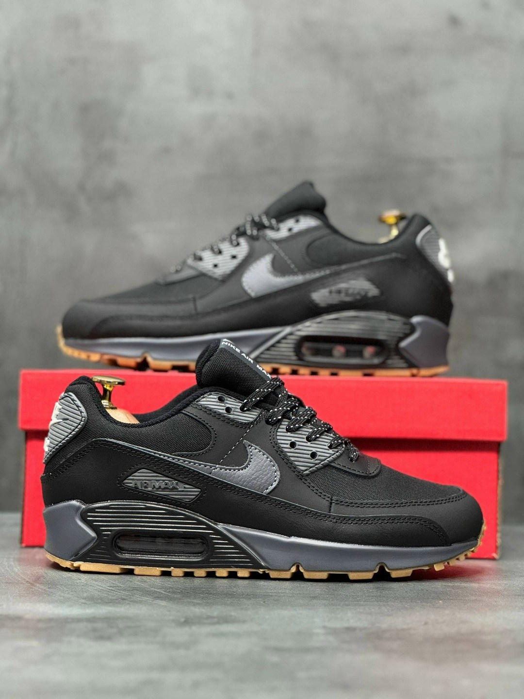 кроссовки nike air max 90,кроссовки nike air max 90 anthracite dark grey,кроссовки,кроссовки nike air max 90 мужские,кроссовки nike air max зимние
