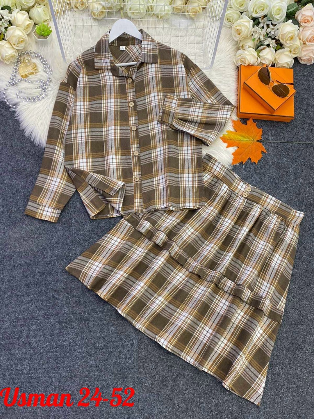 костюм в клетку с юбкой,костюм в клетку,костюм в клетку с юбкой и рубашкой,костюм для девочек,костюм с юбкой и рубашкой