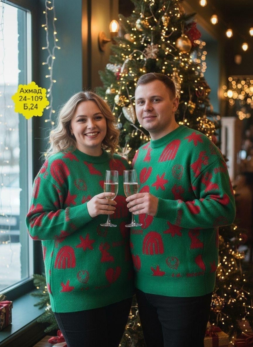 джемпер вязаный kaftan "new year" р.56,новогодний джемпер,свитер новогодний,джемпер вязаный kaftan "new year" р.46,свитер мужской новогодний