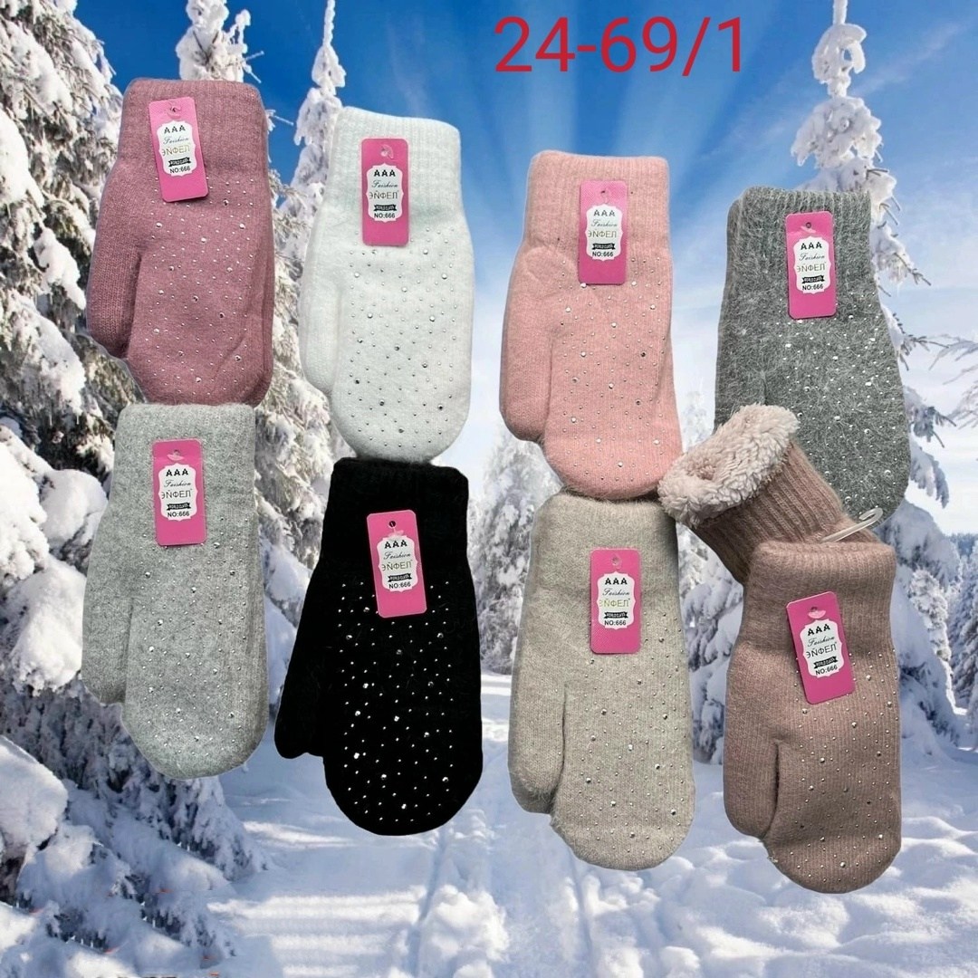 варежки женские,варежки женские "henu" № 7246,варежки и перчатки,варежки детские,варежки