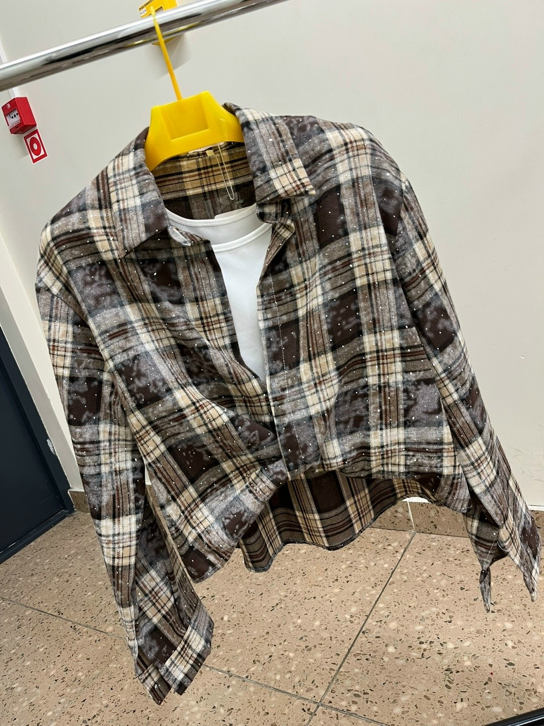 рубашка в клетку оверсайз варенка umalook,рубашка варенка в клетку оверсайз женская,рубашка в клетку женская теплая оверсайз без кармана,рубашка женская оверсайз в клетку,женская клетчатая рубашка