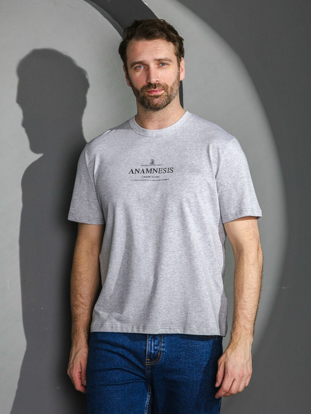 мужская футболка,футболка,серая футболка мужская,футболки мужские хлопок,футболка с принтом