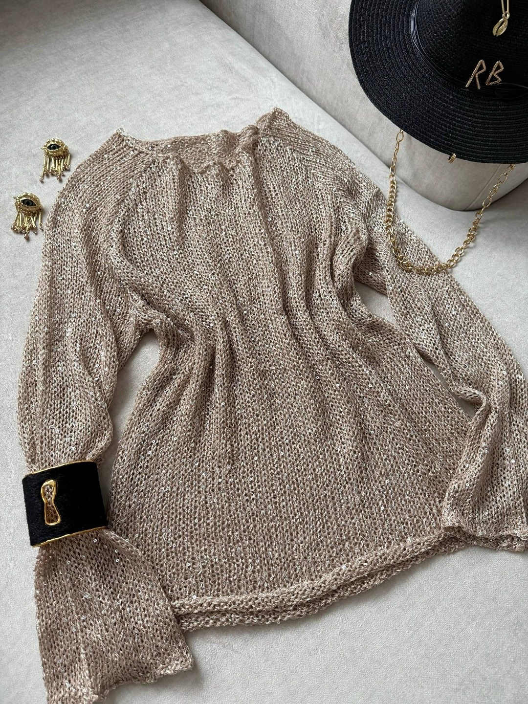 модный стиль,стильные наряды,модный наряд,свитер с блестками