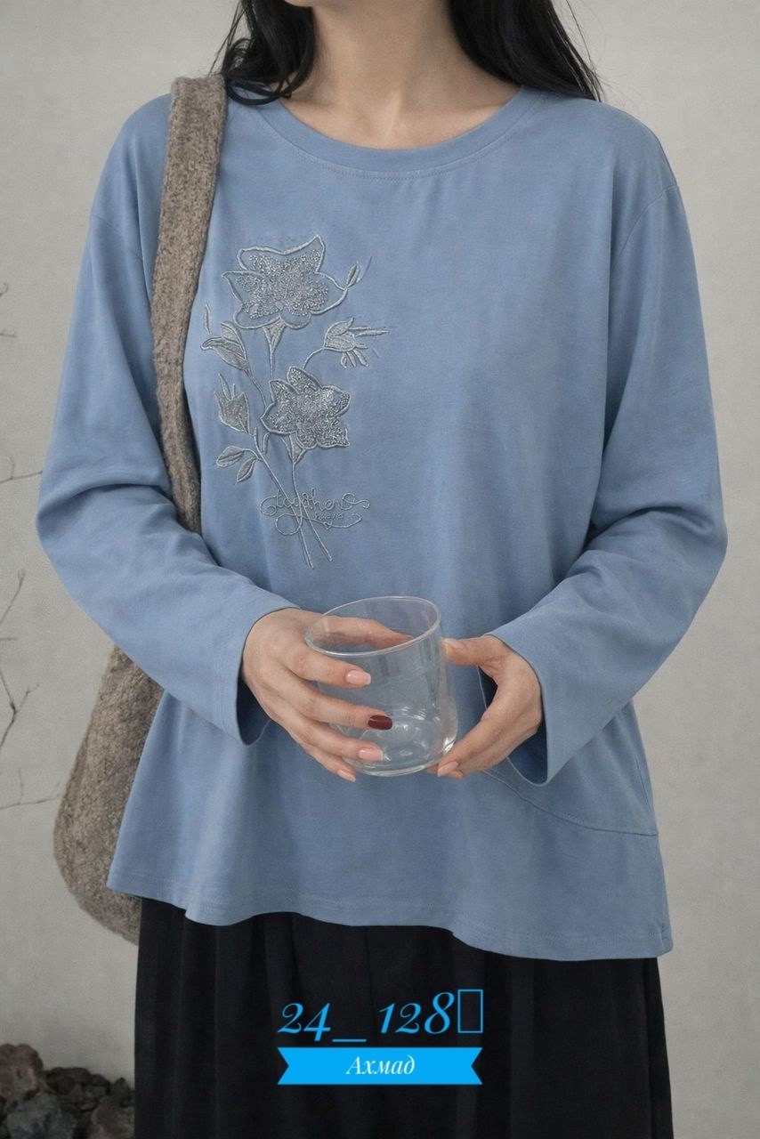 повседневный свитшот,повседневная блузка,блузка с вышивкой,женская рубашка с вышивкой,женская блузка