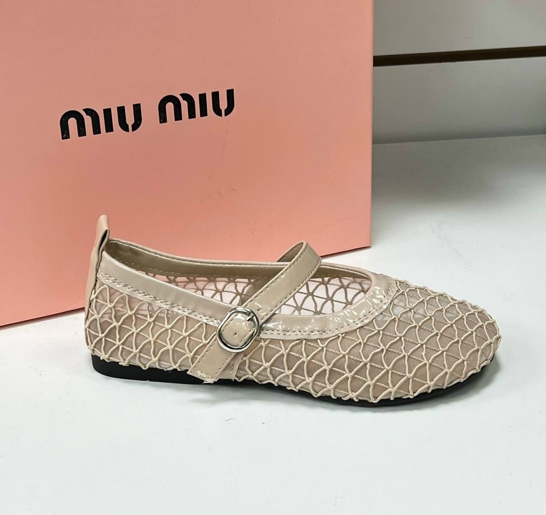 балетки miu miu 2026,,женская ,миу миу балетки,детские сандалии